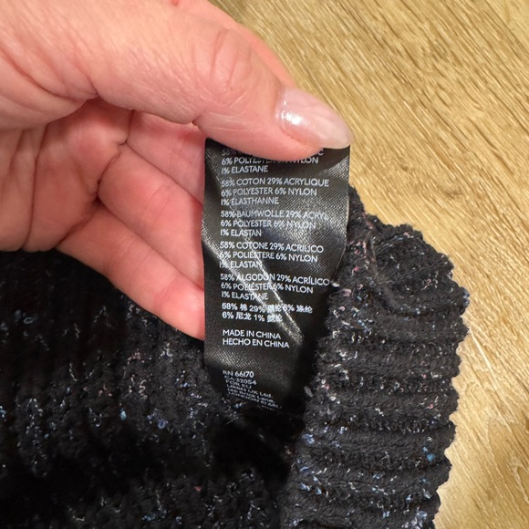 Free People ‘Leo’ Black Cowl Neck Sweater - Picture 6 of 8